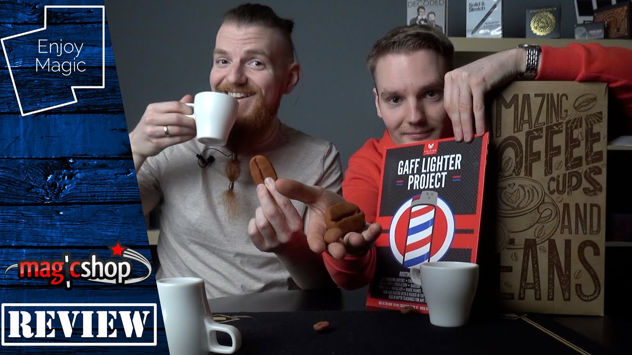 Gaff Lighter System & Amazing Coffee Cups and Beans (Vulpine Creations) || Enjoy Magic Review